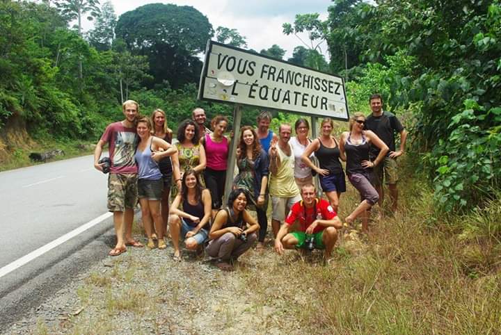 Standing at the Equator