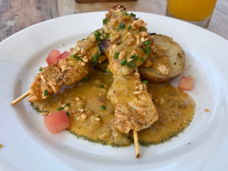 Satay Chicken, Mancora 